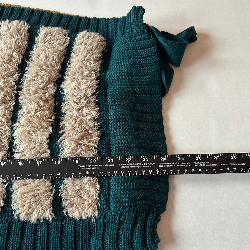 Henrik Vibskov Long Treat Vest Autumn Winter 2023 Striped Knit Size XS/S - Picture 8 of 9